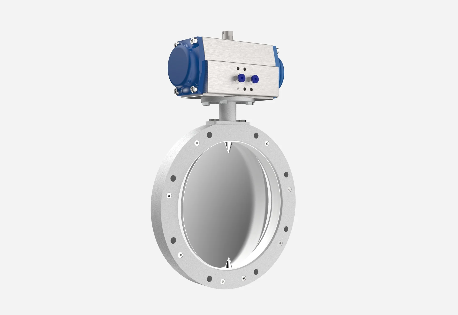 Aluminium Sandwich Type Butterfly Valve